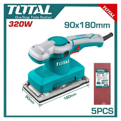 Total TF1301826 | Finishing Sander - 320W 180 x 90mm