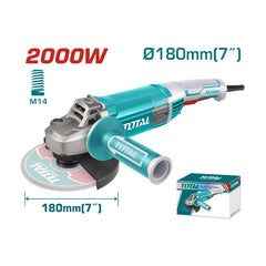 Total TG12018026 | Angle Grinder - 2000W 180mm