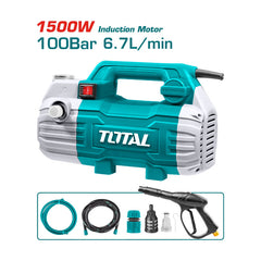 Total TGT11236 | High Pressure Washer - 1500W 100Bar Induction Motor