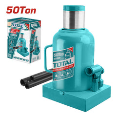 Total THT109502 | Hydraulic Bottle Jack - 50 Ton Heavy Duty