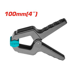TOTAL THT13342 Heavy-Duty Industrial Spring Clamp (4-Inch)