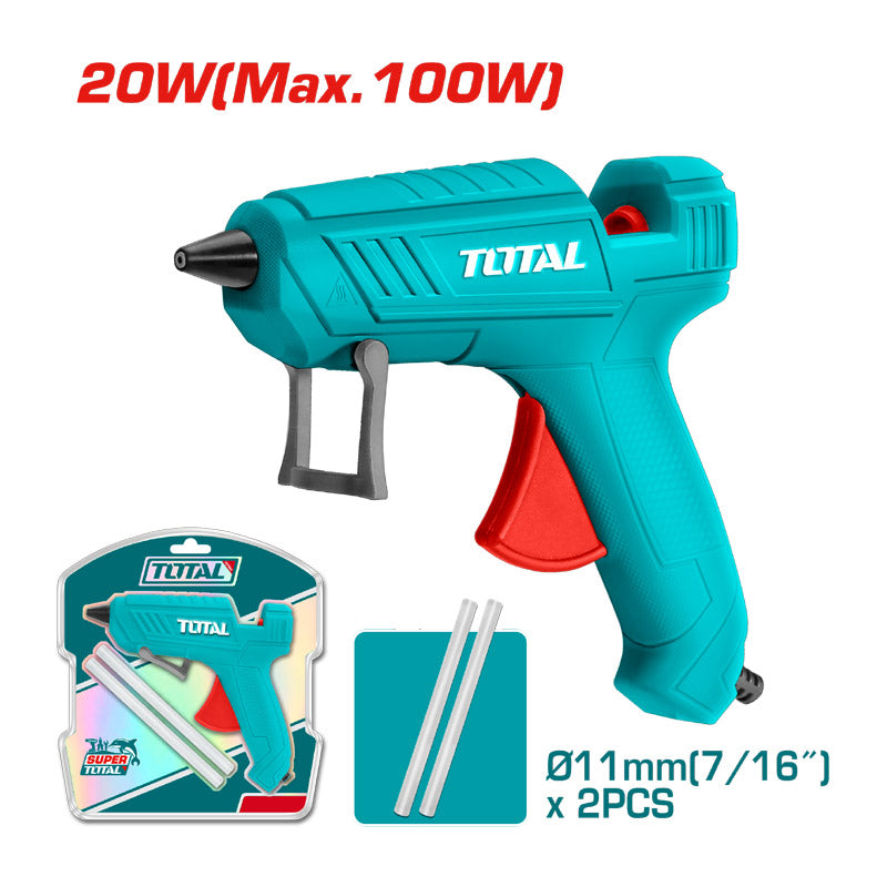 Total TT101116 | Glue Gun - 20W 11.2mm with Glue Sticks