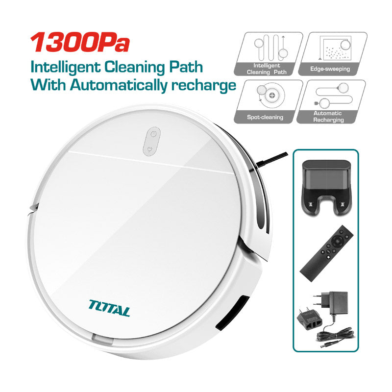 Total TVCRBOT3006 | Robotic Vacuum Cleaner - Gyroscope Style Auto Recharge