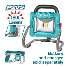 Total TWLI2025 | Cordless Portable Lamp - 20V 1800lm Bare Tool