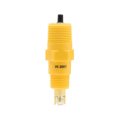 HI2001 ORP electrode, yellow color with PVDF body. Specially designed for online ORP meters