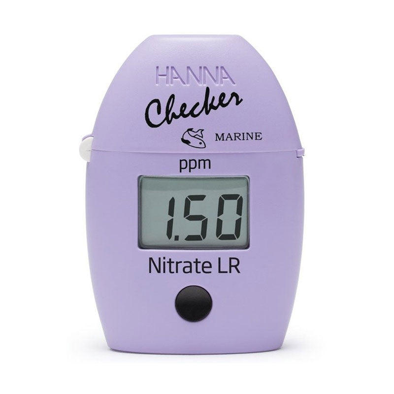 Hanna Marine Nitrate LR ppm HI781 checker on a white background