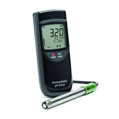 Hanna HI99131 | Portable pH/Temperature Meter for Plating Baths