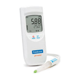 Foodcare pH meter HI99161 with digital display on a white background