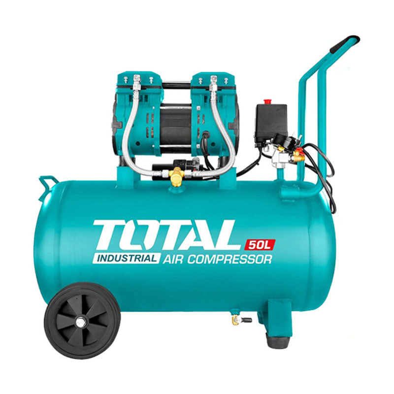 Total TCS1120508 Air Compressor – 1.6HP Oil-Free 50L Durable Workshop Compressor