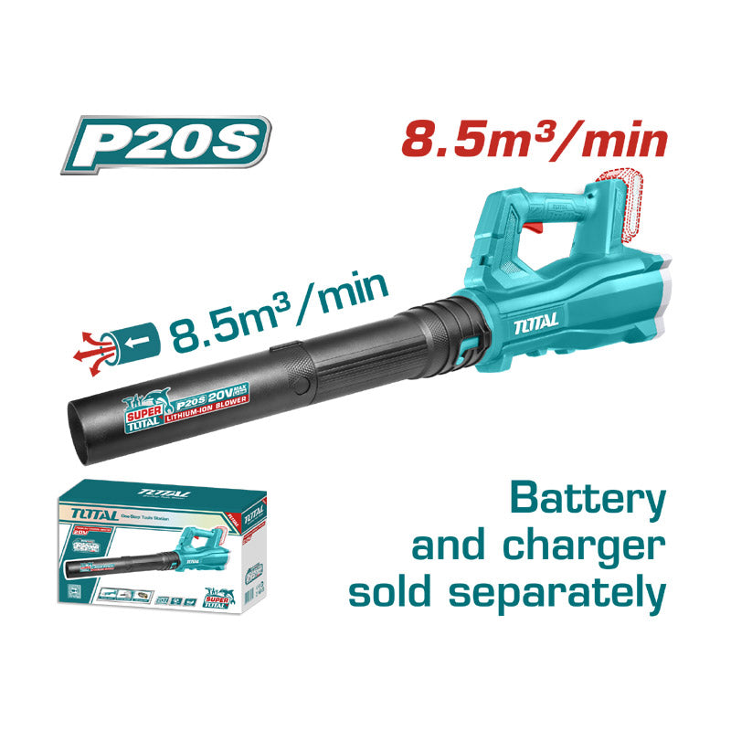 Total TABLI20323 | Cordless Blower - 20V 8.5m³/min Bare Tool