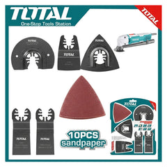 Total TAKTMT1502 | Multi Tool Blade Set - 15 Pcs