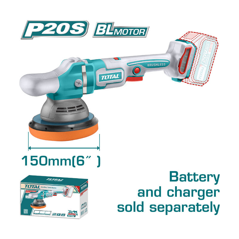 Total TAPLI2015 | Cordless Polisher - 20V 150mm Bare Tool