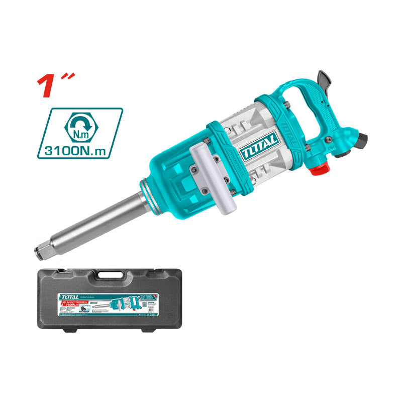 Total TAT40111 | Air Impact Wrench - 1 Inch 3100Nm Long Anvil