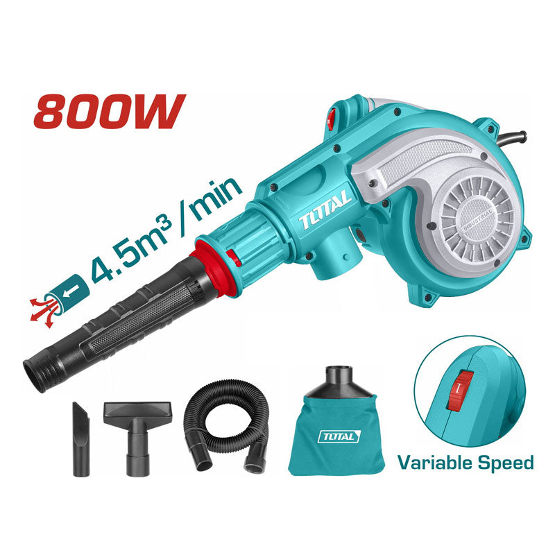 Total TB8036 | Aspirator Blower - 800W Variable Speed