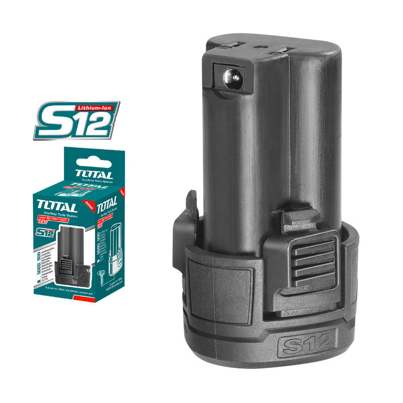 Total TBLI12152 | Cordless Battery Pack - 12V | 1.5Ah for S12 Tools