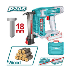 Total TCSTLI3805 | Cordless Brick & Concrete Nailer - 20V ST18 Bare Tool