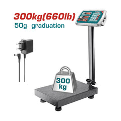 Total TESA33001 | Electronic Scale - 300kg 50g Graduation LED Display