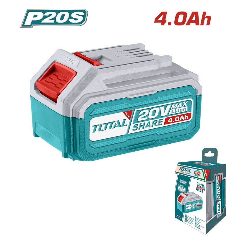 Total TFBLI20021 | P20S Cordless Battery Pack - 20V - 4.0Ah