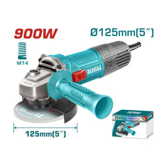 Total TG10912556 | Angle Grinder - 900W 125mm