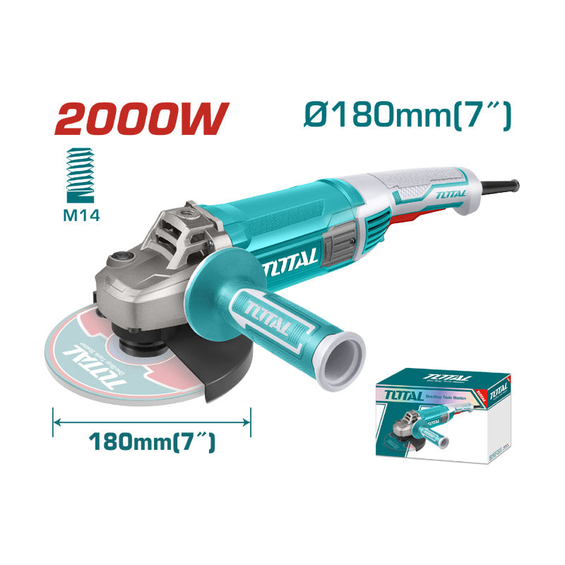 Total TG12018026 | Angle Grinder - 2000W 180mm