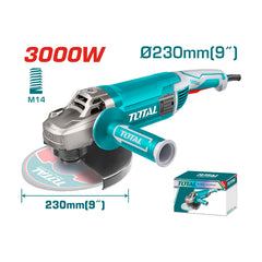 Total TG1302306 | Angle Grinder - 3000W 230mm Disc Not Included