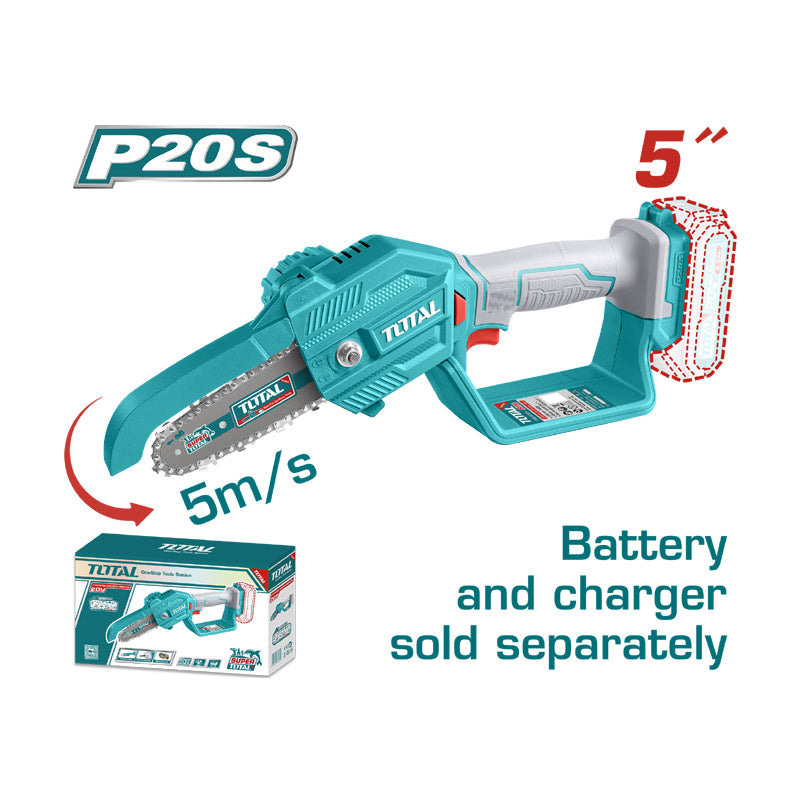 Total TGSLI2058 | Cordless Pruner Saw - 20V 5 Inch Bare Tool