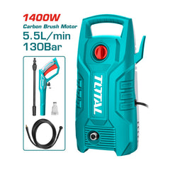 Total TGT11316 | High Pressure Washer - 1400W 130Bar Auto Stop