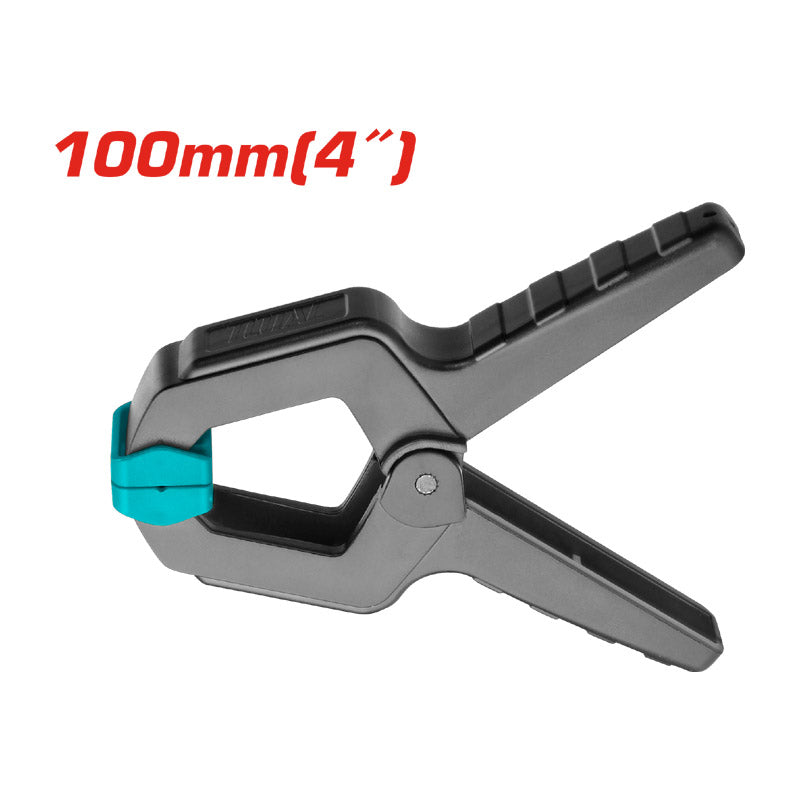 TOTAL THT13342 Heavy-Duty Industrial Spring Clamp (4-Inch)