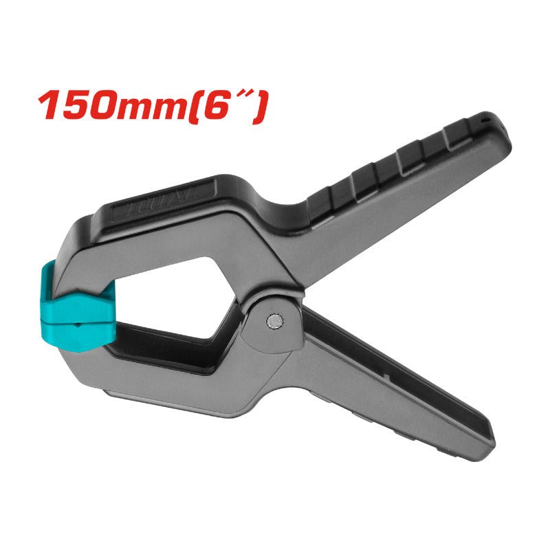 TOTAL THT13362 Heavy-Duty Industrial Spring Clamp (6-Inch)