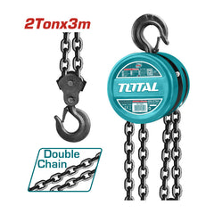 Total THT1621 | Chain Block - 2 Ton 3m Manual Hoist