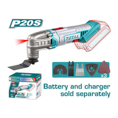 Total TMLI2022 | Cordless Multi-Tool - 20V Bare Tool