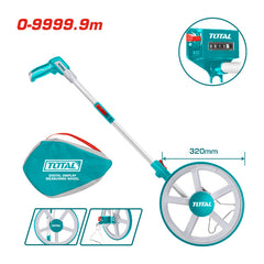 TMT19945 | Total Measuring Wheel Analog - 9,999.9m