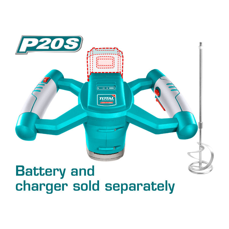 Total TMXLI2001 | Cordless Mixer - 20V M14 Bare Tool