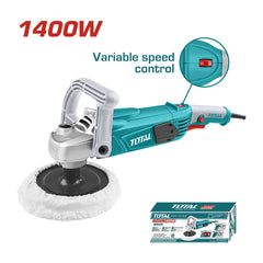Total TP1141806 | Angle Polisher - 1400W 180mm