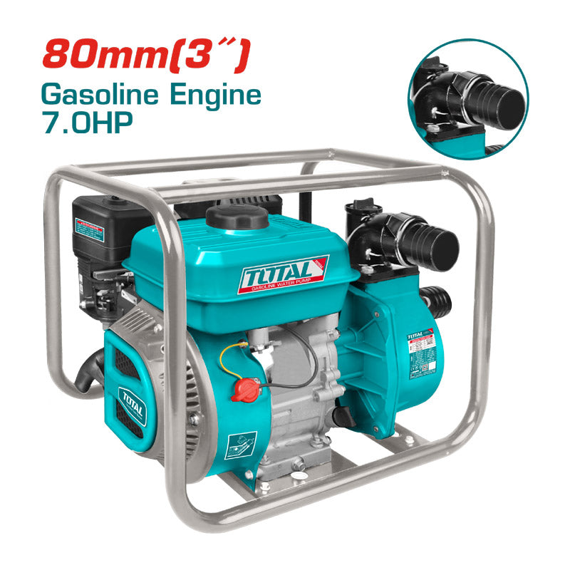 Total TP3302 | Gasoline Water Pump - 3 Inch 1000L/min 7HP