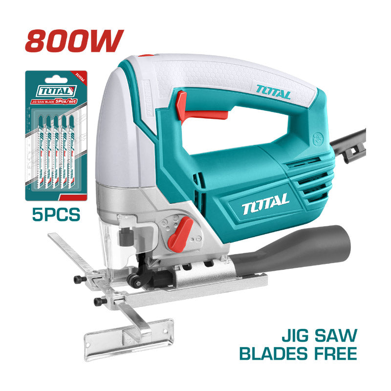 Total TS2081006 | Jig Saw - 800W 100mm Aluminum Base