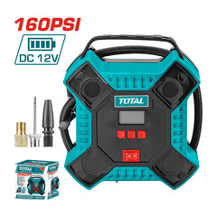 Total TTAC1601 | Auto Air Compressor - 12V 160PSI with LED Light
