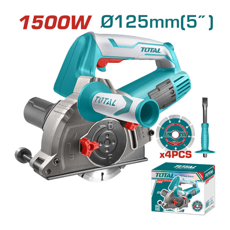 Total TWLC1256 | Wall Chaser - 1500W 125mm
