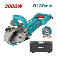 Total TWLC1301 | Wall Chaser - 3000W 130mm with Water Pump