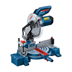 Bosch miter saw on a white background