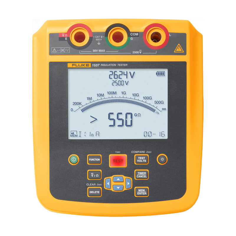 Fluke 1537 | Insulation Resistance Megohmmeter