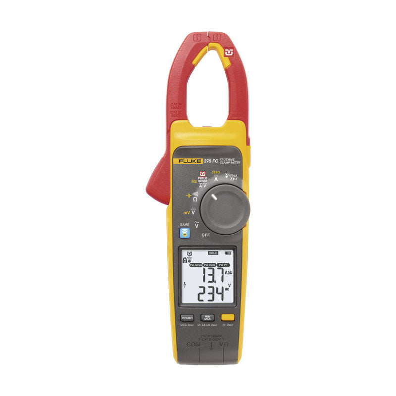 Fluke 378 FC | Non-Contact Voltage True-RMS AC/DC Clamp Meter with iFlex