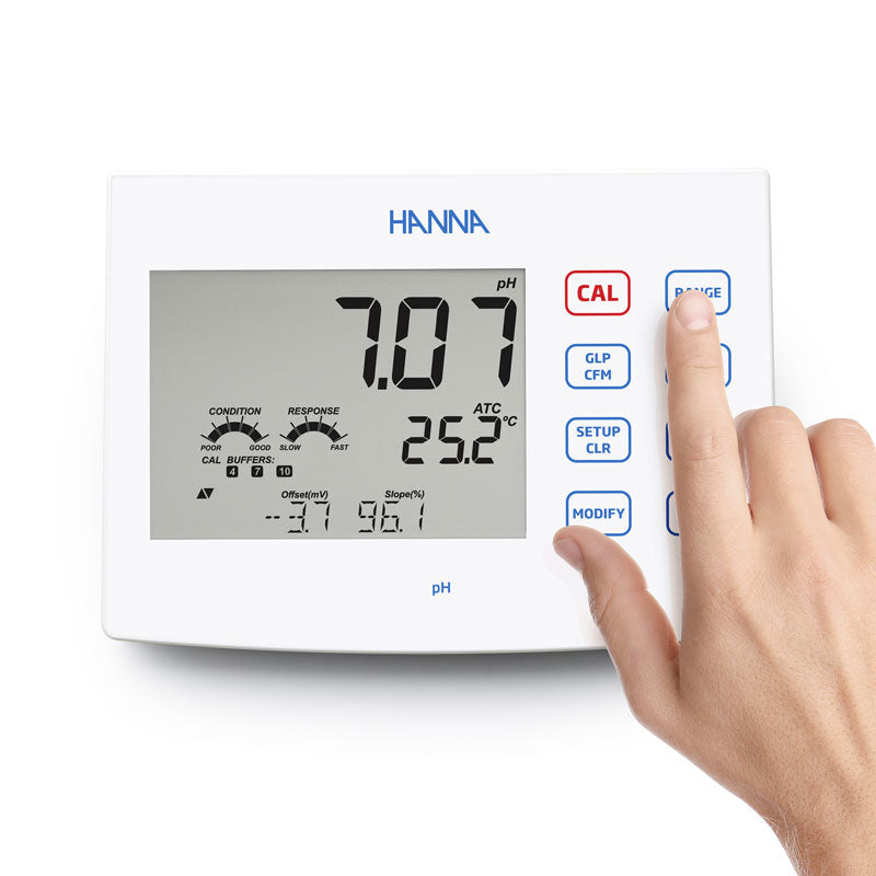 Hanna HI2620 | pH/ORP Simple Benchtop Meter