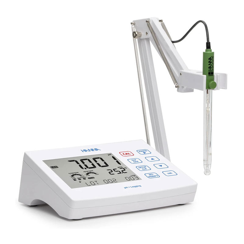 Hanna HI2621 | pH/ORP Benchtop Meter with Data Logging
