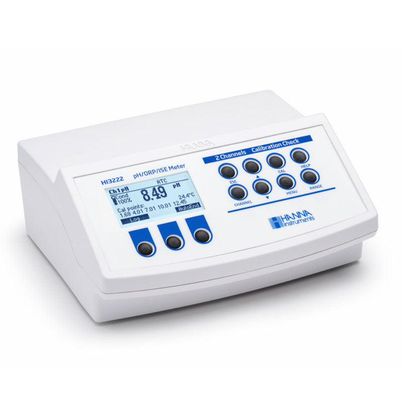 Hanna HI3222 | Professional pH/ORP/ISE Benchtop Meter