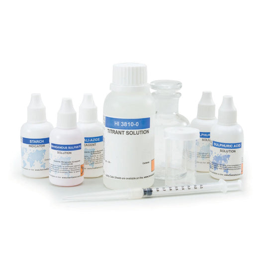 HI3810 | Hanna Dissolved Oxygen Test Kit 0.0-10.0 mg/L