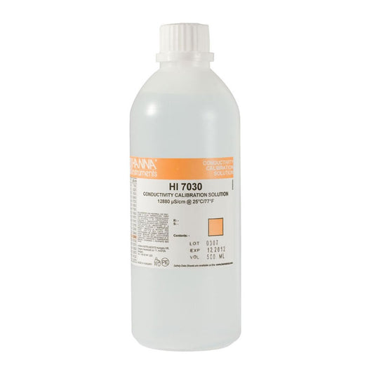 HI7030L | Hanna Conductivity Buffer Solution 12,880µS/cm - 500ml