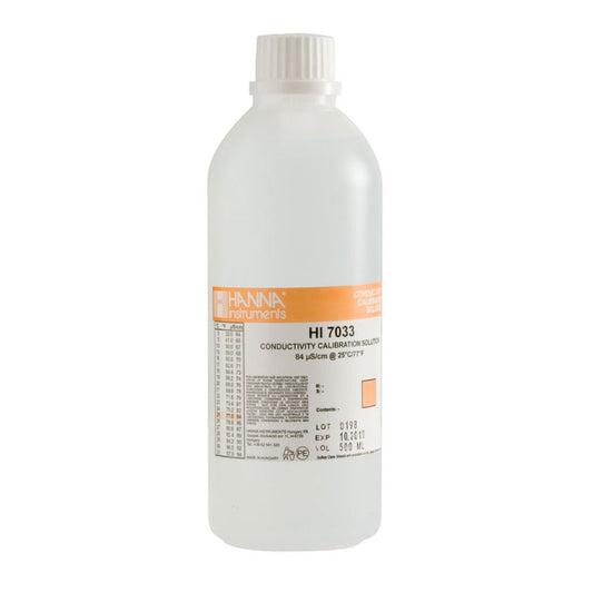 HI7033L | Hanna Conductivity Buffer Solution 84µS/cm - 500ml