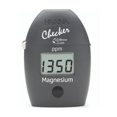 Hanna Checker HI783 ppm magnesium tester on a white background