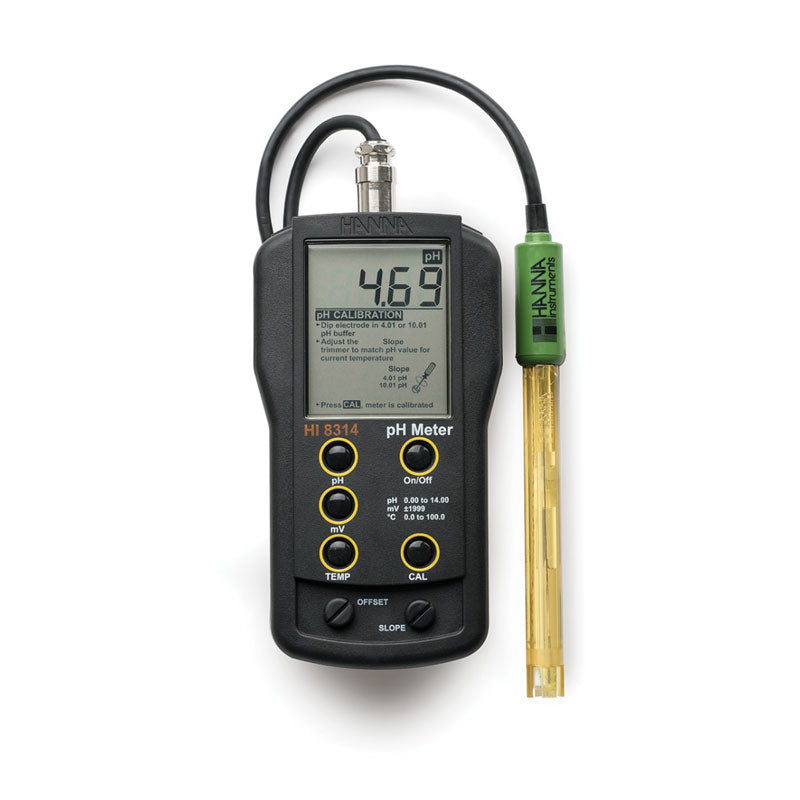 Hanna HI8314-1 | Analog Portable pH/mV/Temperature Meter